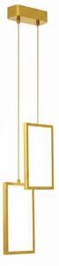 Toolight Toolight, LED závěsné osvětlení, 12W, 3000K, 3500lm, LHJ086-2CP, zlatá, OSW-50061