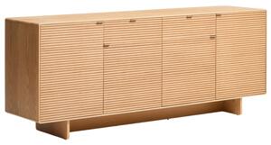Kave Home Dubová komoda Norlen 195 x 45 cm