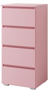 Komoda Cortez C 7 (růžová). Akce -23%