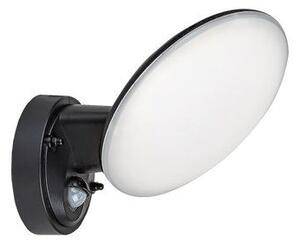 Rabalux 8135 Varna venkovní nástěnné LED svítidlo 12W/720lm 4000K IP54 s pohybovým senzorem černá