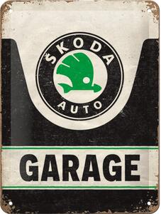 Nostalgic Art Plechová Cedule Škoda Garage