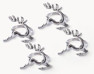 Krou�ky na ubrousky Reindeer, 4 ks