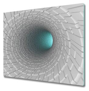 Skleněná deska - 5D57665681 - Tunel 3D 60 x 52 cm