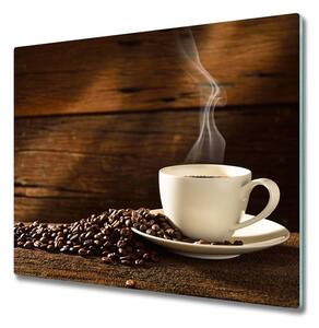 Skleněná deska - D54604060 - Šálek kávy 60 x 52 cm