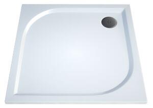 Vanička sprchová čtverec 800x800x30 mm, litý mramor, TRACY