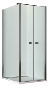 Stěna boční v 90° 800x2000 mm, aluchrom/sklo 6 mm čiré, úprava AP, D10