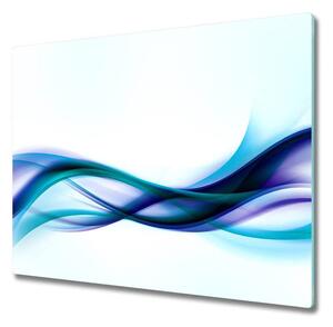 Skleněná deska - 5D87971170 - Abstrakt modrý 60 x 52 cm