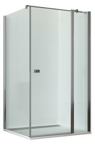 Stěna boční v 90° 750x2000 mm, aluchrom/sklo 6 mm čiré, úprava AP, D10
