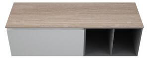RAK-PLANO Pracovní deska Techwood 141x46 cm pro nábytek RAK-JOY/JOY UNO, bez otvoru pro baterii a sifon , scandinavian oak