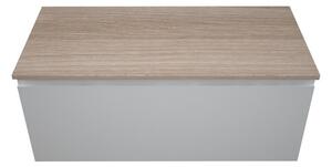 RAK-PLANO Pracovní deska Techwood 101x46 cm pro nábytek RAK-JOY/JOY UNO, bez otvoru pro baterii a sifon , scandinavian oak