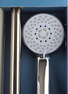 Bathroom Solutions® Koupelnová sada - Sprchová hlavice a hadice s držákem 5 funkcí