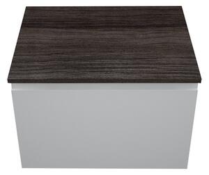 RAK-PLANO Pracovní deska Techwood 61x46 cm pro nábytek RAK-JOY/JOY UNO, bez otvoru pro baterii a sifon , moka walnut