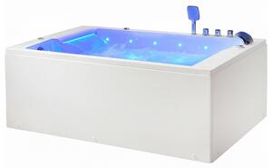 BPS-koupelny Hydromasážní vana HYD-GL8410 180x120 s ohřevem vody