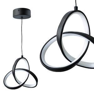 Toolight Toolight, LED stropní osvětlení 13W, 4000K, APP1784-CP, černá matná, OSW-08978