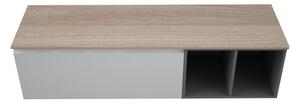 RAK-PLANO Pracovní deska Techwood 161x46 cm pro nábytek RAK-JOY/JOY UNO, bez otvoru pro baterii a sifon , scandinavian oak