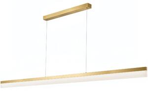 Toolight Toolight, LED stropní svítidlo 200cm, 48W, 4000K, APP1697-CP, zlatá matná, OSW-07893