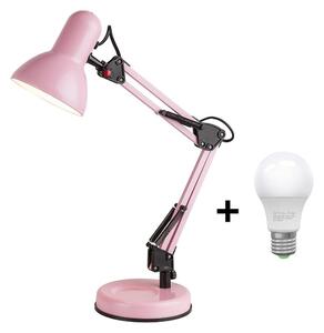 BRILAGI - LED Stolní lampa ROMERO 1xE27/10W/230V růžová LEDBG0259