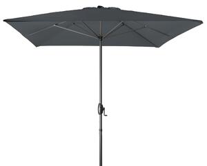 Derby Basic Lift antracit, slunečník s klikou, 300x200 cm, antracit