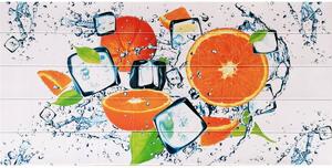 Wall Art Decor, PVC obkladové 3D panely Pomeranče a citrusy I
