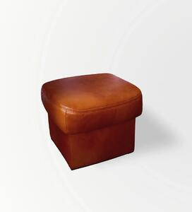 Bologna Kožený taburet