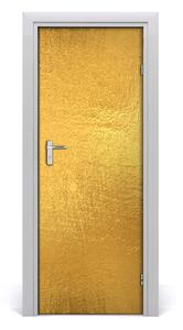 Fototapeta na dveře zlatá folie pozadí 85x205 cm