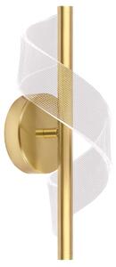 Toolight Rea, Nástěnné svítidlo LED G032-W Gold, OSW-09700