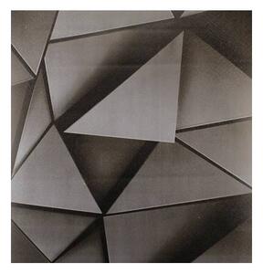 Samolepící fólie černé trojuhelníky 45 cm x 10 m