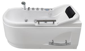 BPS-koupelny Hydromasážní vana HYD-LE796L 140x80 LEVÁ bez ohřevu vody