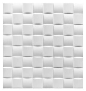 Obklad 3D XPS extrudovaný polystyren Mozaika bílá