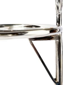 Stříbrný odkládací stolek Riviera Maison Nolita