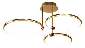 Toolight Rea, Stropní svítidlo G122-3C GOLD LED, OSW-02614