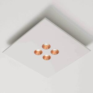 ICONE Confort - LED stropní svítidlo, bílá měď