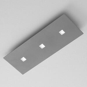 ICONE Isi - LED stropní svítidlo v jemně šedé barvě