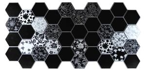 PVC obkladové 3D panely Hexagon Herbarium