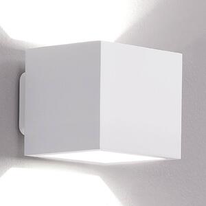 ICONE Cubò LED nástěnné svítidlo, 10 W, bílé