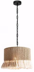 Toolight Toolight, stropní svítidlo 30cm, 1xE27, APP1736-1CP, černá-hnědá, OSW-05122