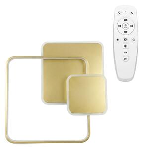 Toolight Toolight, LED stropní svítidlo + dálkové ovládání, APP1713-C, zlatá matná, OSW-04042