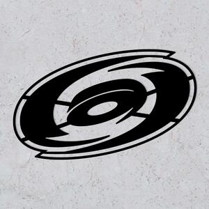 DUBLEZ | Dřevěný obraz - Logo Carolina Hurricanes