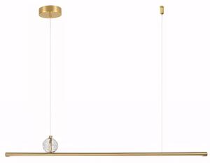 Toolight Toolight, LED stropní svítidlo 90cm, APP1778-CP, zlatá matná, OSW-04056