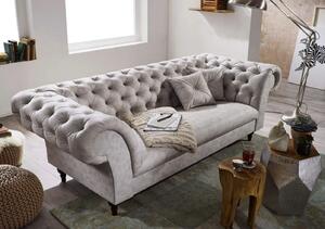 Chesterfield Preston: Pohovka 3M Light Gray