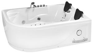 BPS-koupelny Hydromasážní vířivá vana Carmen 631LH 180x120 s ohřevem vody, pravá