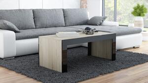 Cama Konferenční stolek TESS 120 Barva: Bílý mat/Bílý lesk