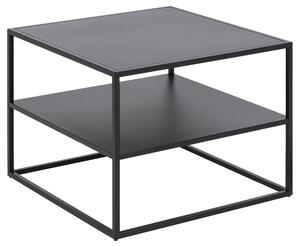 Actona Ocelový konferenční stolek Didavi, 60x60x45 cm