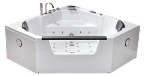 BPS-koupelny Hydromasážní vana HYD-VE643 155x155 bez ohřevu vody