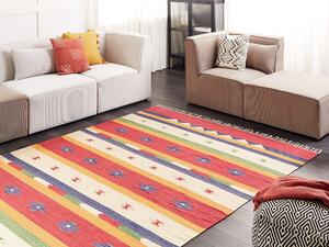 Bavlněný kelimový koberec 200 x 300 cm vícebarevný ALAPARS