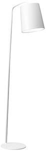 Bílá kovová stojací lampa Nova Luce Stabile 188 cm