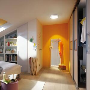 Paulmann Lunar LED panel, kulatý, Ø30cm bílý matný
