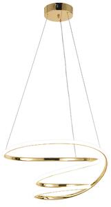 Toolight Toolight, LED stropní svítidlo 51cm, 72W, 4000K, G080-1CP, zlatá matná, OSW-09739