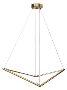 Toolight Toolight, LED stropní svítidlo, 4000K, 1500lm, APP1776-CP, zlatá matná, OSW-04055