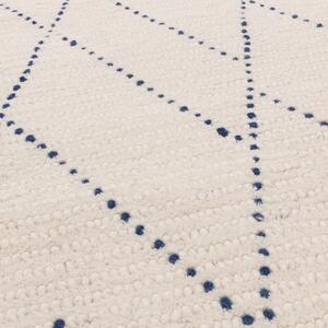 Tribeca Design Kusový koberec Livan Cream Blue Linear Rozměry: 120x170 cm